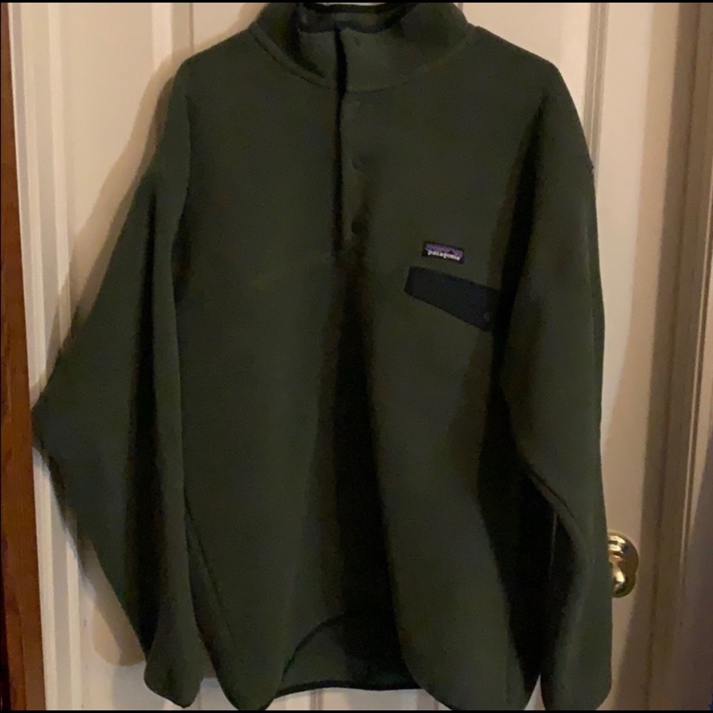 Patagonia Synchilla Green Pullover